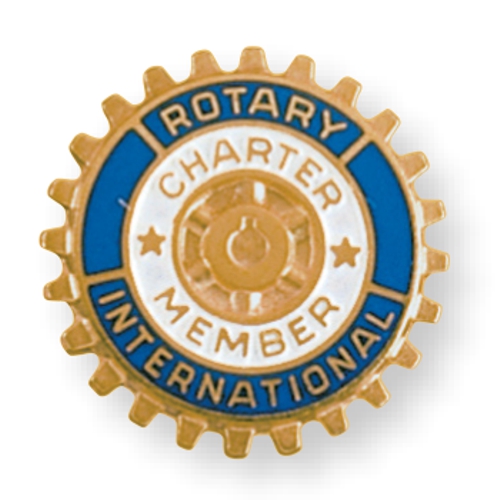 Rotary Charter Member Pins