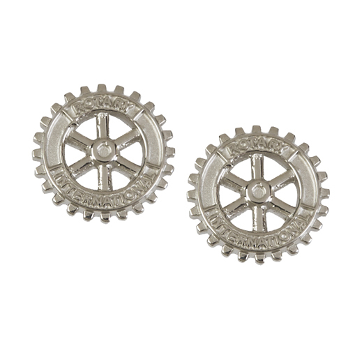 Rotary Post Earrings - SS