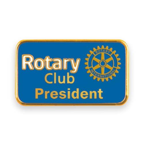 Rotary Blue Masterbrand President Pin W/ Magnet