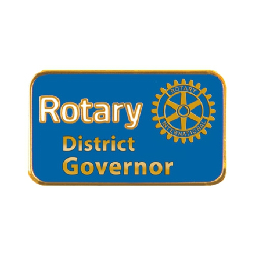 Rotary Blue Masterbrand District Governor Pin