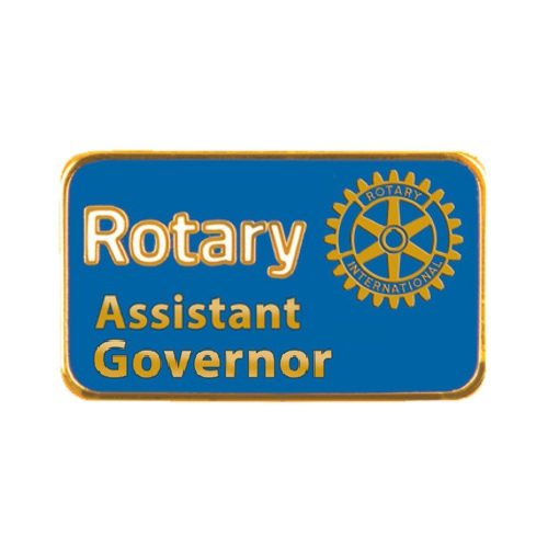 Rotary Blue Masterbrand Assistant Governor Pin