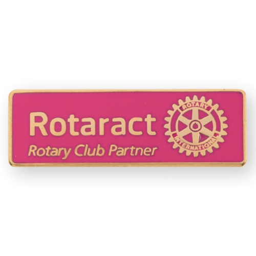 Rotary Rotaract Lapel Pin with Magnet