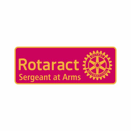 Rotary Rotaract - Sergeant at Arms Lapel Pin