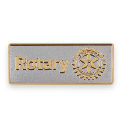 Rotary MASTERBRAND TWO-TONE LAPEL PIN