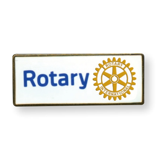 Rotary ROTARY LAPEL SIGNATURE LOGO
