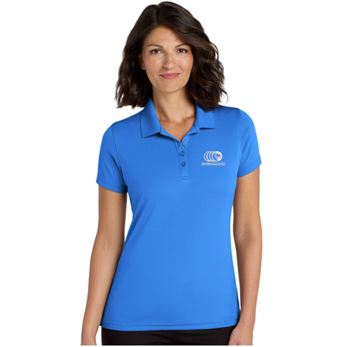 Rotary Short-Sleeve Coastal Blue Polo