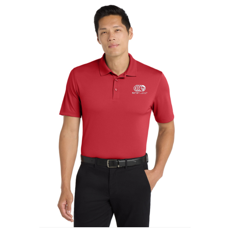 Rich Red Short-Sleeve Polo