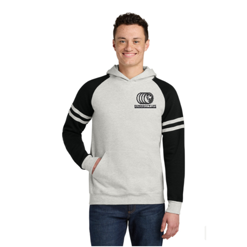 Varsity Colorblock Hooded Sweatshirt