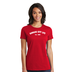 Rotary District Women�s VIP Tee: Classic Red