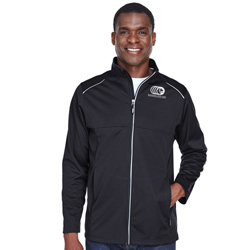 Rotary Core 365 Men's Techno Lite Knit Tech Shell: Black