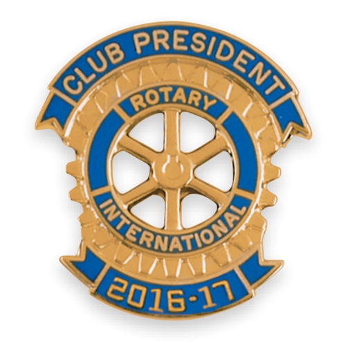 Rotary Club Officer Pins