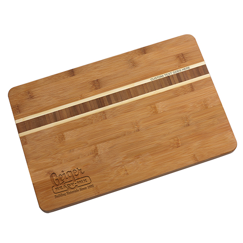 Bamboo Cutting Board w/Accent