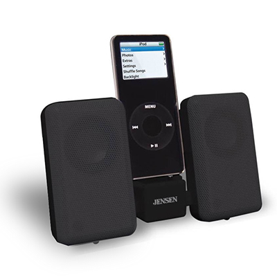 Silver Level - Portable Stereo Speaker System
