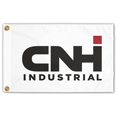 CNH Industrial 3' x 5' Double Sided Knitted Polyester Flag