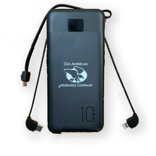 10,000 mAh 6-in-1 Power Bank