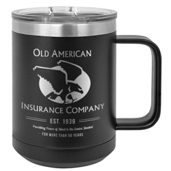 Polar Camel 15 oz. Vacuum Insulated Mug w/ Slider Lid