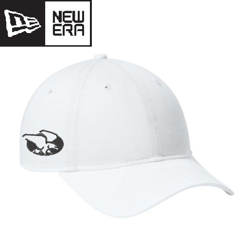 New Era Adjustable Unstructured  White Cap