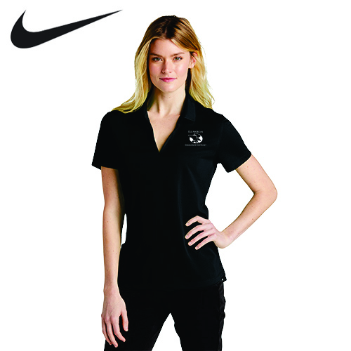 Women's Black Nike Polo