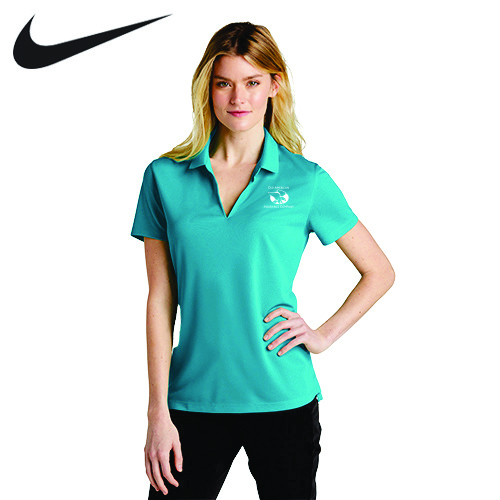 Womens Tidal Blue Nike Polo - Corporate Awards and Clothing - Russell Hampton