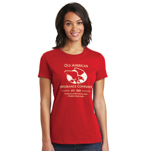 District Tri Tee:  Red