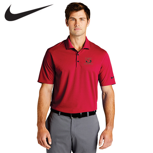 Men's University Red Nike Polo