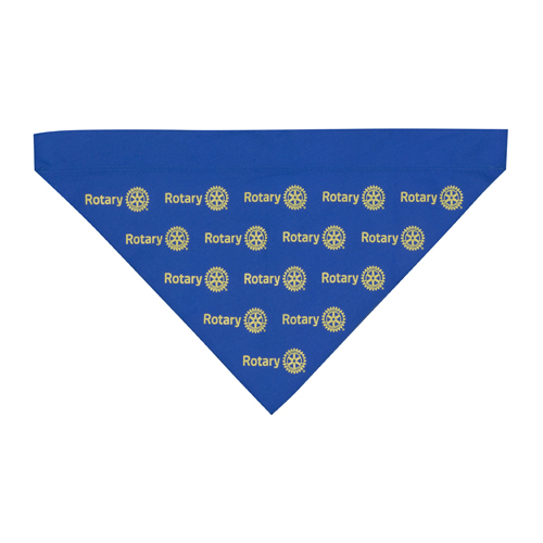 Rotary DOG BANDANA, LARGE