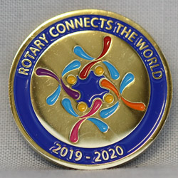 Collectible Coin - Rotary 2019-2020 Theme