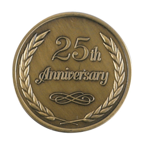 Rotary Coins - 25th Anniversary