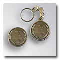 Rotary Coin Key Tags - 25th Anniversary