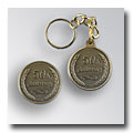 Rotary Coin Key Tags - 50th Anniversary