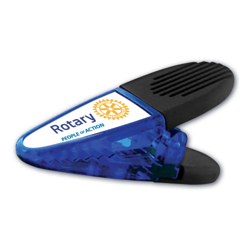 Rotary People of Action Magnetic Clip