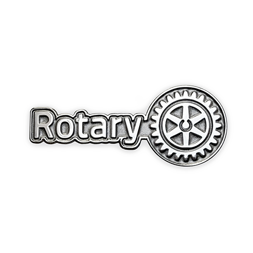 Rotary Silver Rotary Masterbrand Member Lapel Pin