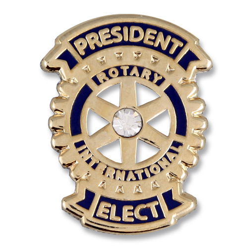Rotary President Elect Lapel Pin