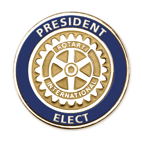 Rotary President Elect MOE Lapel Pin