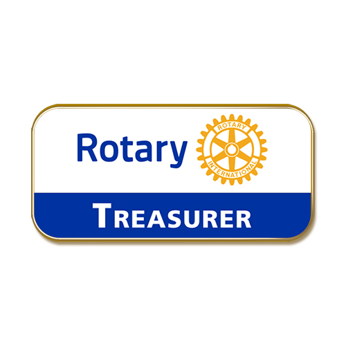 Rotary Club Treasurer, Masterbrand Lapel Pin