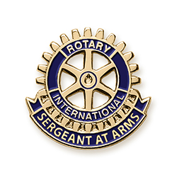 Rotary Sergeant At Arms Lapel Pin