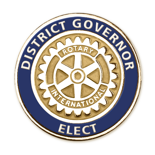 Rotary Governor Elect MOE Lapel Pin