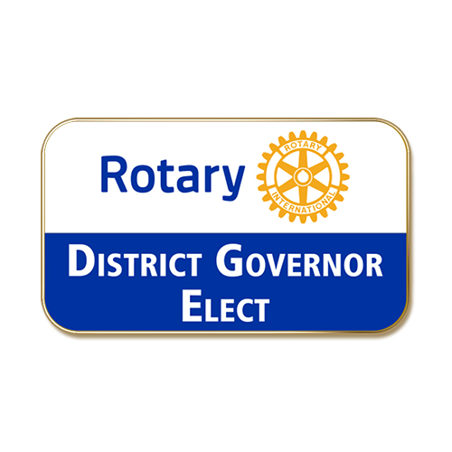Rotary District Governor Elect, Masterbrand Lapel Pin