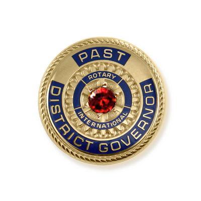 Rotary PDG Hampton Style - Gold Filled Lapel Pin