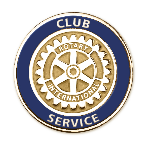 Club Service MOE Lapel Pin