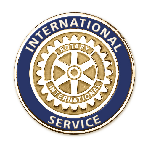 Rotary International Service MOE Lapel Pin
