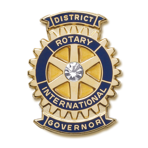 District Governor Lapel Magnet - Gold Plated