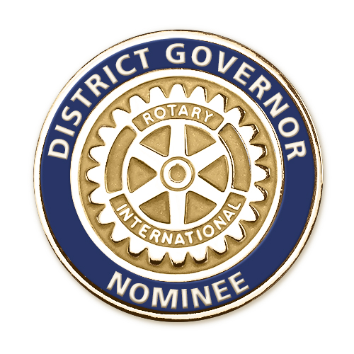 Rotary Governor Nominee MOE Lapel Pin