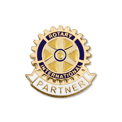 Rotary Partner of Rotarian Magnetic Lapel Pin