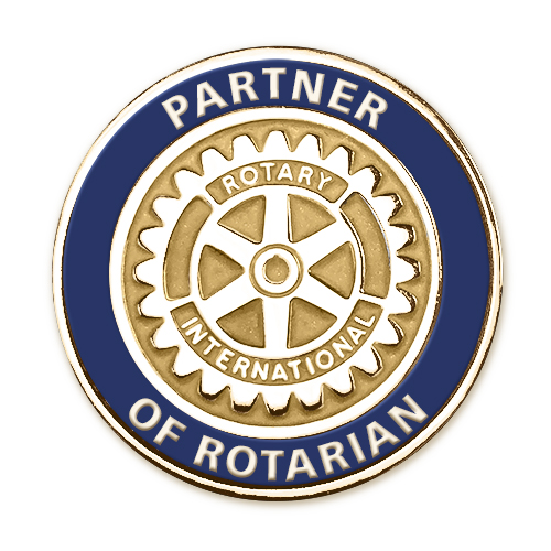 Rotary Partner MOE Lapel Pin