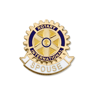 Rotary Spouse of Rotarian Magnetic Lapel Pin