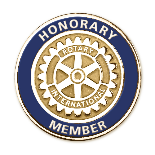 Rotary Honorary Member MOE Lapel Pin