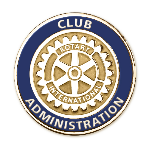 Rotary Administration Committee MOE Lapel Pin