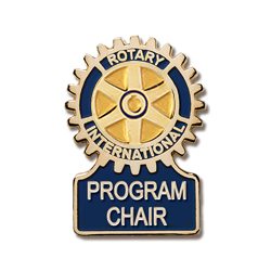 Rotary Program Chair Committee Magnetic Lapel Pin