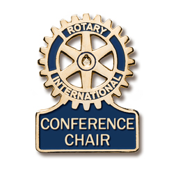 Rotary Conference Chair Committee Lapel Pin